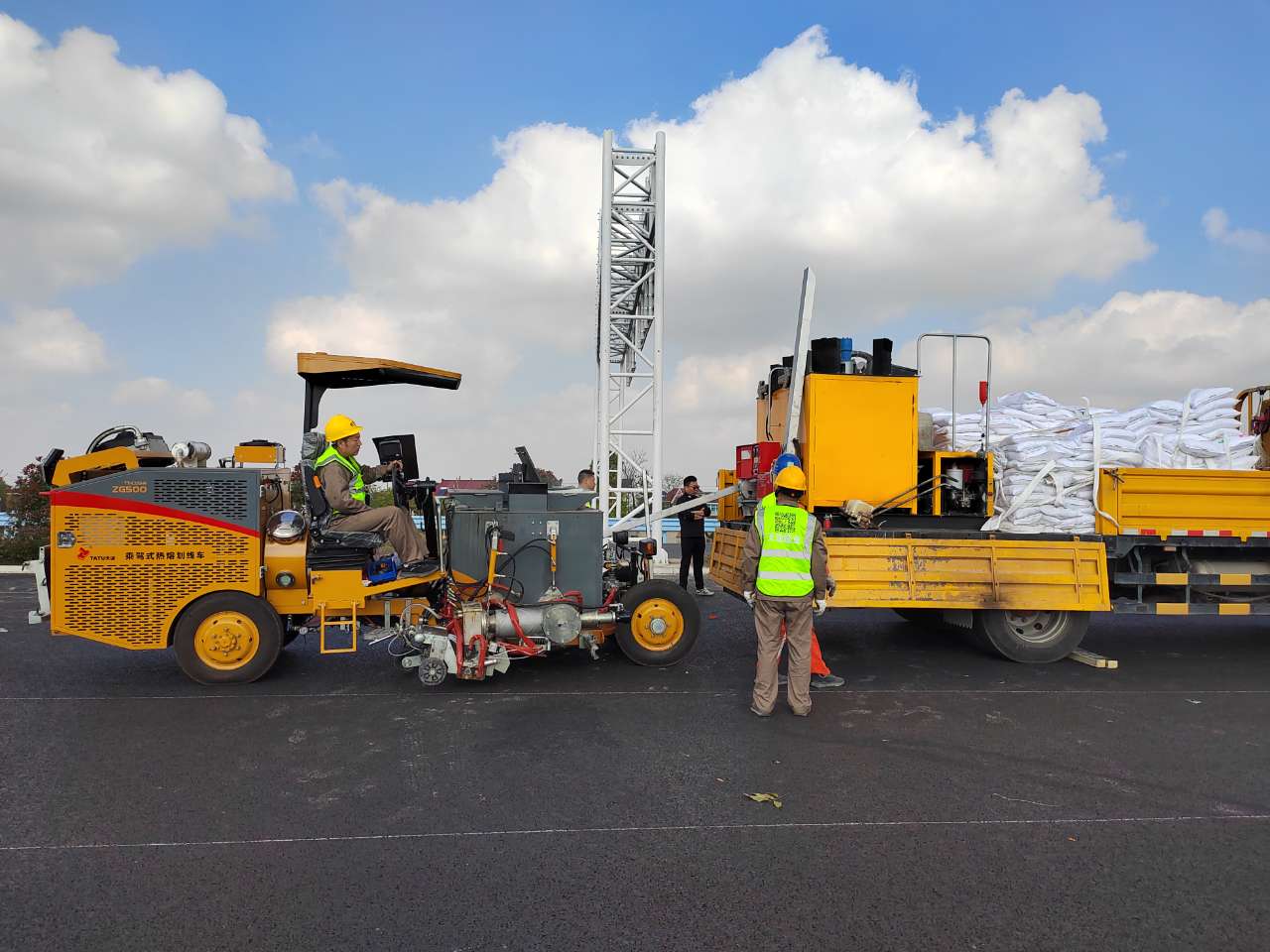 熱熔道路劃線機